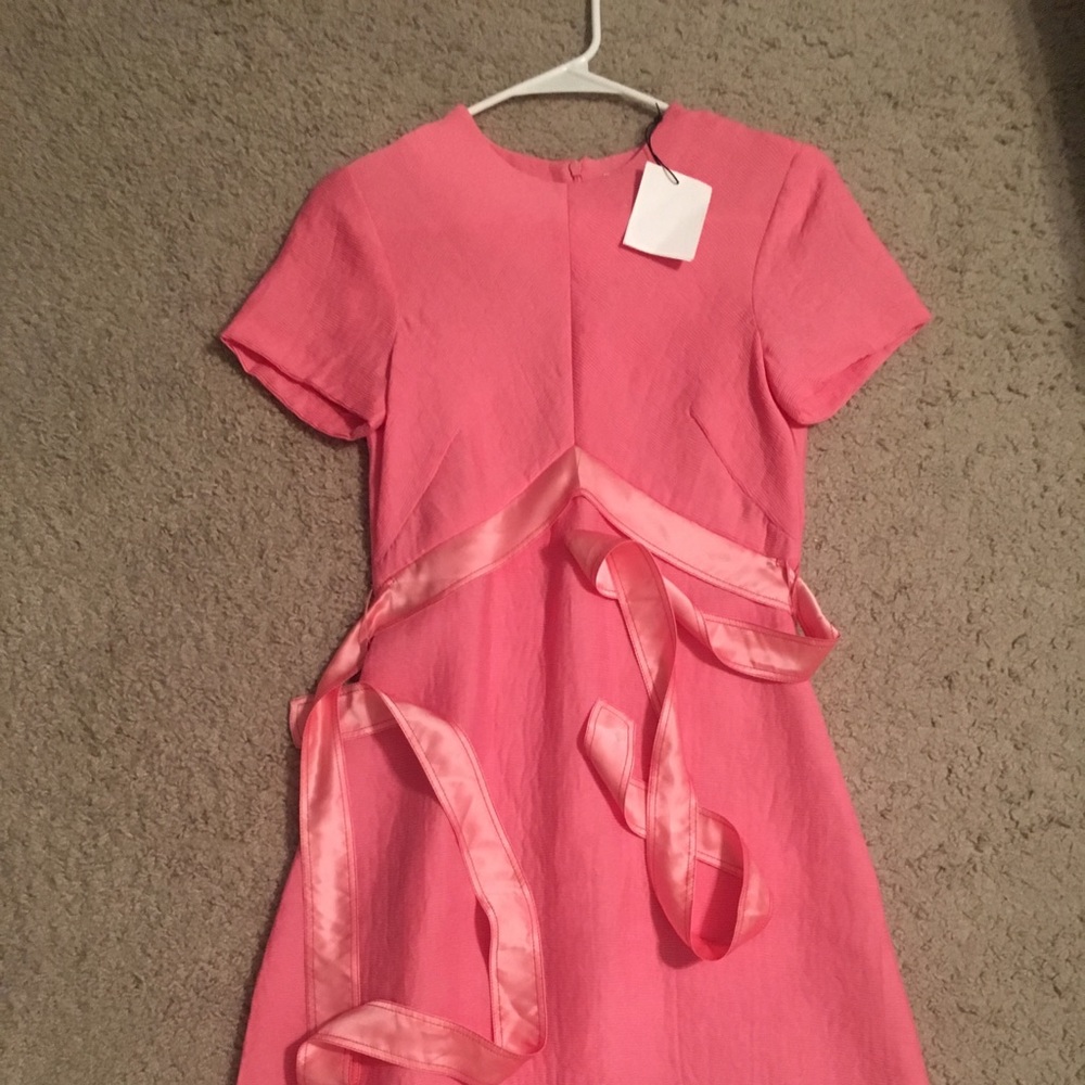 Sandro brand new pink dress (knee length) with tag